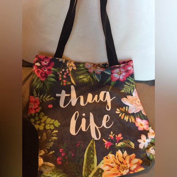 Thug life Canvas Bag - Picture 2 of 3